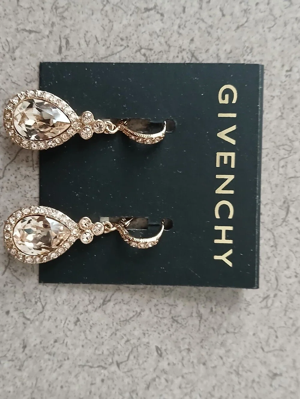 Givenchy drop earrings